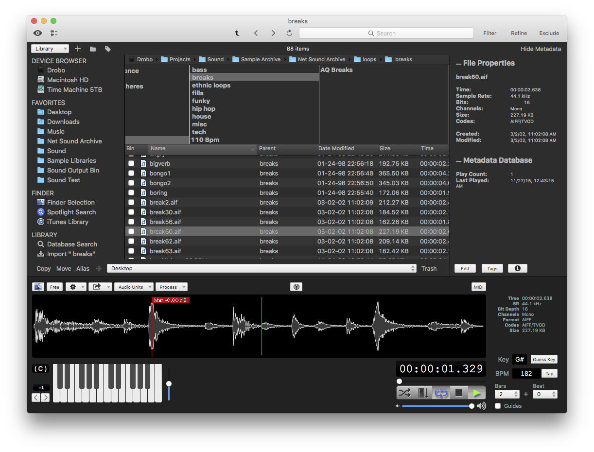 AudioFinder 5.9.17 Mac 破解版 – 音频音乐制作中心